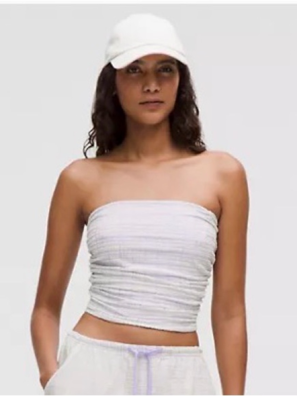 Lululemon seersucker tube / tank top